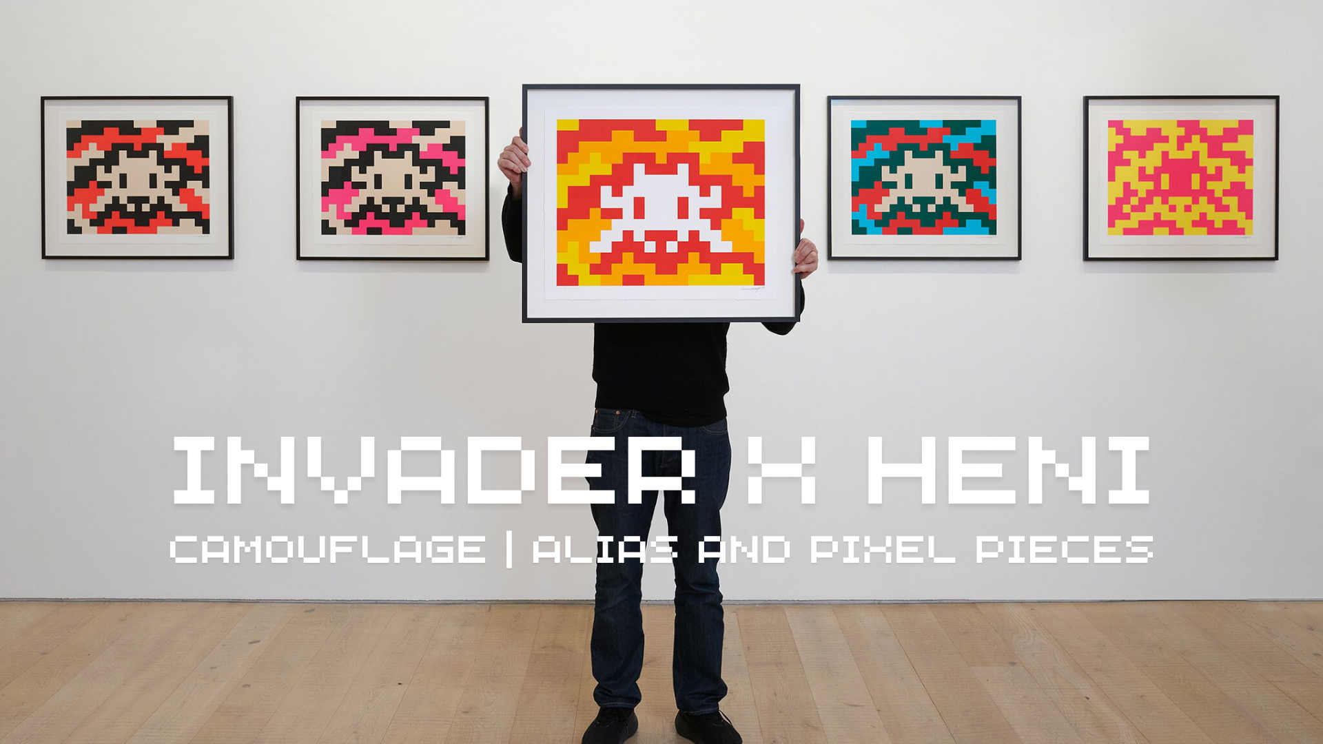 コレクション Invader exhibition card Invader exhibition card Space Invader Into The white Cube show